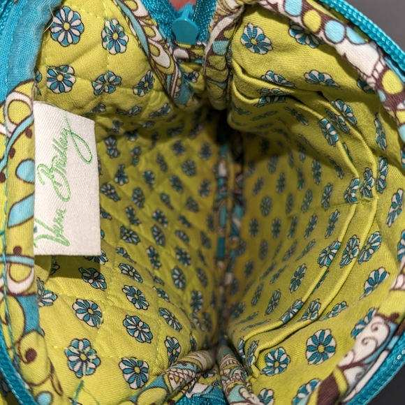 VERA Bradley Purse Wallet Wristlet Paisley Floral Peacock Quilted Crossbody Lot - Picture 11 of 13